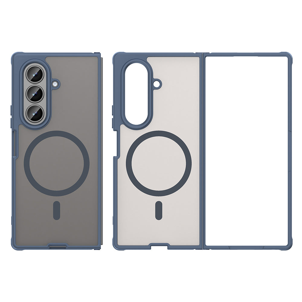 Husa de protectie Techsuit HaloFrost II MagSafe compatibil cu Samsung Galaxy Z Fold8 Ultra, Albastru