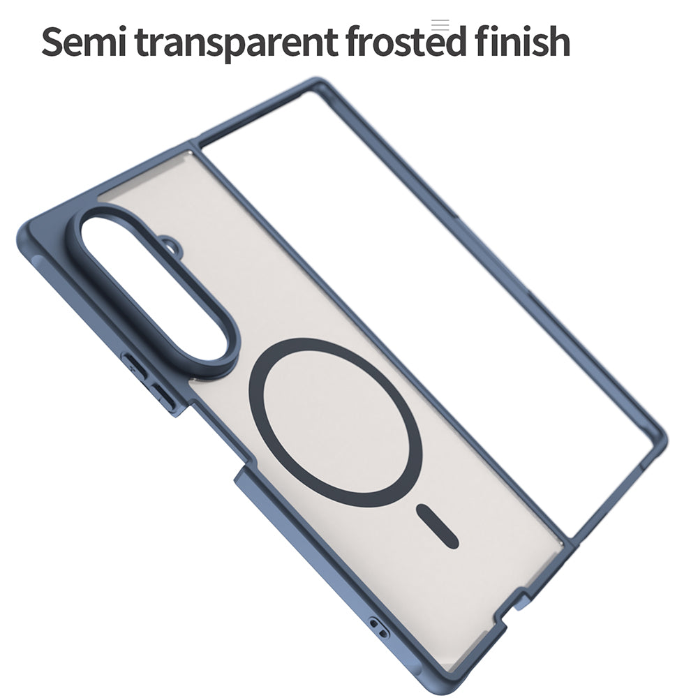 Husa de protectie Techsuit HaloFrost II MagSafe compatibil cu Samsung Galaxy Z Fold8 Ultra, Albastru