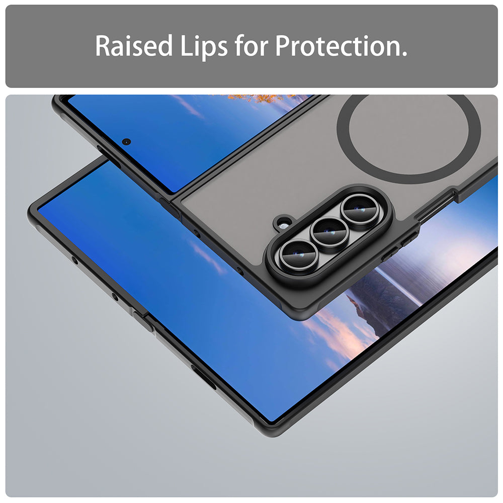 Husa de protectie Techsuit HaloFrost II MagSafe compatibil cu Samsung Galaxy Z Fold8 Ultra, Negru