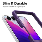 Husa de protectie Techsuit HaloFrost II MagSafe compatibil cu Samsung Galaxy Z Flip8, Mov