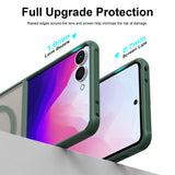 Husa de protectie Techsuit HaloFrost II MagSafe compatibil cu Samsung Galaxy Z Flip8, Verde