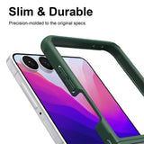 Husa de protectie Techsuit HaloFrost II MagSafe compatibil cu Samsung Galaxy Z Flip8, Verde