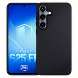 Husa de protectie 3mk Matt Case compatibil cu Samsung Galaxy S25 FE, Negru