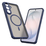 Husa de protectie Techsuit HaloFrost II MagSafe compatibil cu Samsung Galaxy S26 FE, Albastru