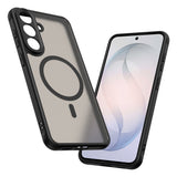 Husa de protectie Techsuit HaloFrost II MagSafe compatibil cu Samsung Galaxy S26 FE, Negru