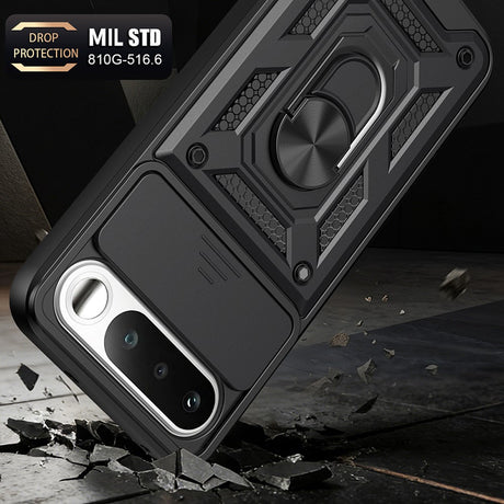 Husa de protectie Techsuit CamShield Series compatibil cu Realme 16 5G, Negru