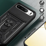 Husa de protectie Techsuit CamShield Series compatibil cu Realme 16 5G, Negru