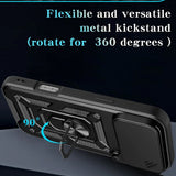 Husa de protectie Techsuit CamShield Series compatibil cu iPhone 17 Pro / iPhone 18 Pro, Negru