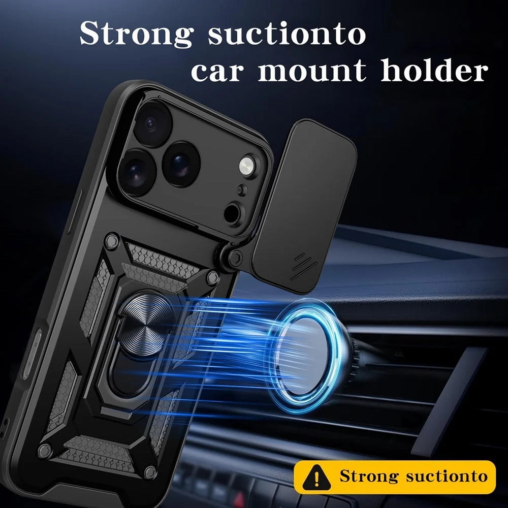 Husa de protectie Techsuit CamShield Series compatibil cu iPhone 17 Pro Max / iPhone 18 Pro Max, Auriu