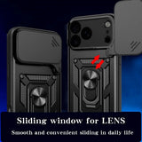 Husa de protectie Techsuit CamShield compatibil cu iPhone 18 Pro Max / iPhone 17 Pro Max, Negru