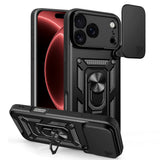 Husa de protectie Techsuit CamShield compatibil cu iPhone 18 Pro Max / iPhone 17 Pro Max, Negru
