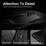 Husa de protectie Techsuit Carbon Silicone compatibil cu Samsung Galaxy S25 FE / S26 FE, Negru