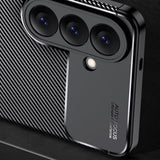 Husa de protectie Techsuit CarbonFiber compatibil cu Samsung Galaxy A27 5G, Negru
