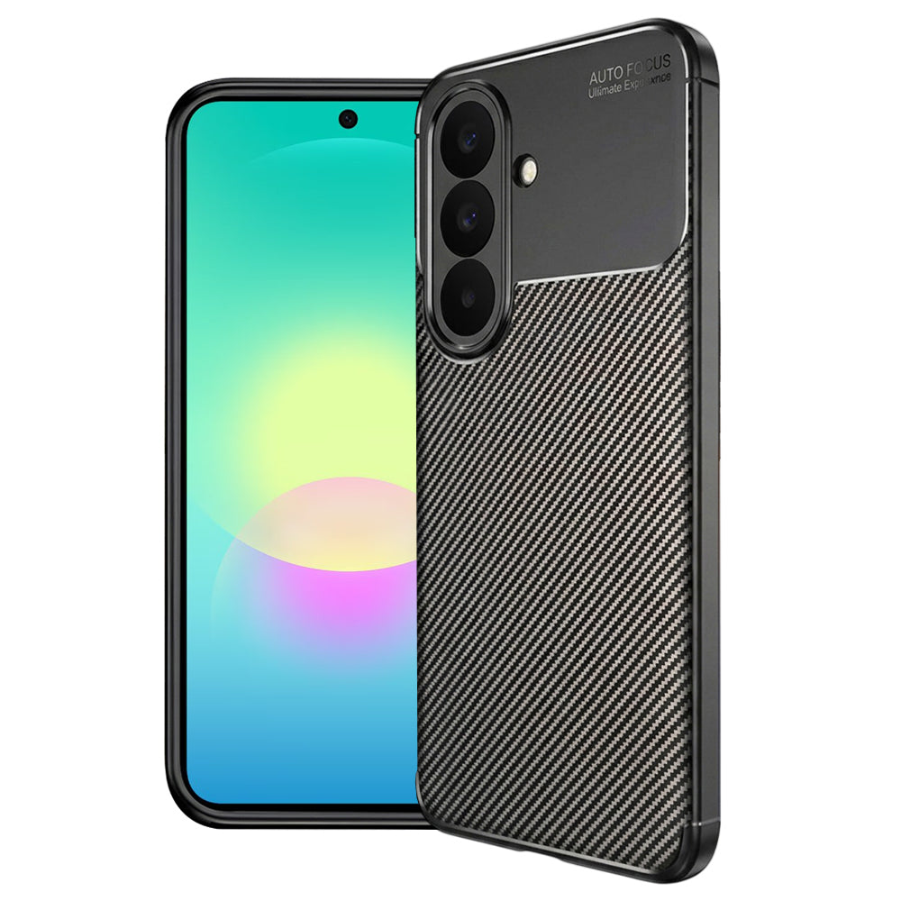 Husa de protectie Techsuit CarbonFiber compatibil cu Samsung Galaxy A27 5G, Negru