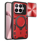 Husa de protectie Techsuit CamGuard Pro compatibil cu Xiaomi 17T, Roșu