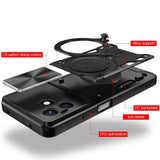 Husa de protectie Techsuit CamGuard Pro compatibil cu Honor X8d, Negru