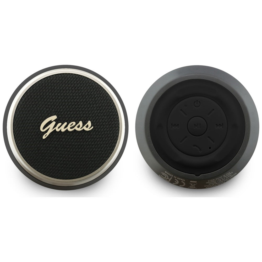 Boxa Guess Script Metal Logo (GUWSL3PALPLK), Bluetooth V5.4, 5W, Negru