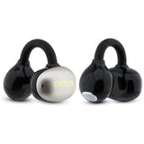 Casti Wireless Guess Metalic Finish Electropated Parts Classic (GUTWSOL3MEGK), BT5.4, 300mAh, Negru