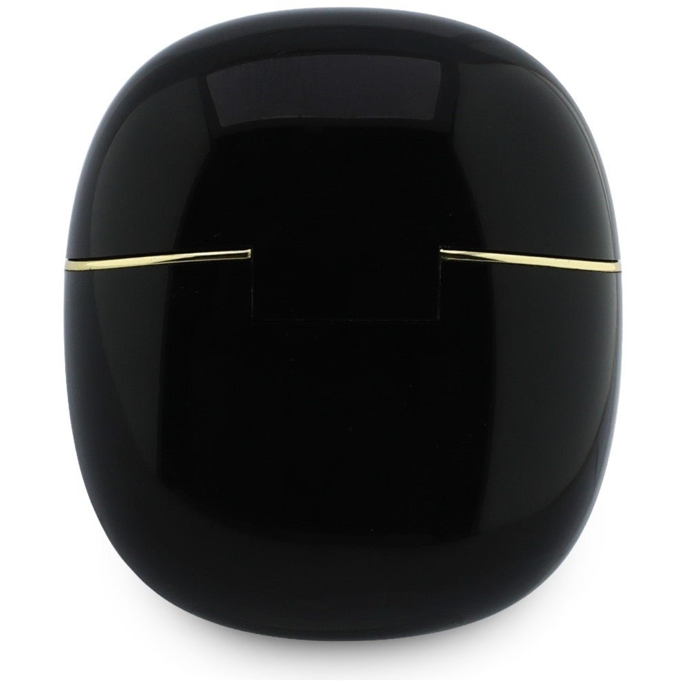 Casti Half-in-ear, BT, TWS - Guess Glossy Gold Line Classic (GUTWSG3HGECK) - Black