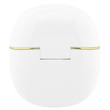 Casti Half-in-ear, BT, TWS - Guess Glossy Gold Line Classic (GUTWSG3HGECH) - White