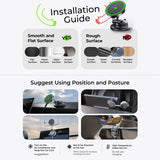 Suport Masina cu Ventuza, Alimentare Wireless, 25W Max. - Lisen W608 Pro (YL0225090001) - Black