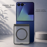 Husa de protectie Blueo compatibil cu Samsung Galaxy Z Flip8, Negru