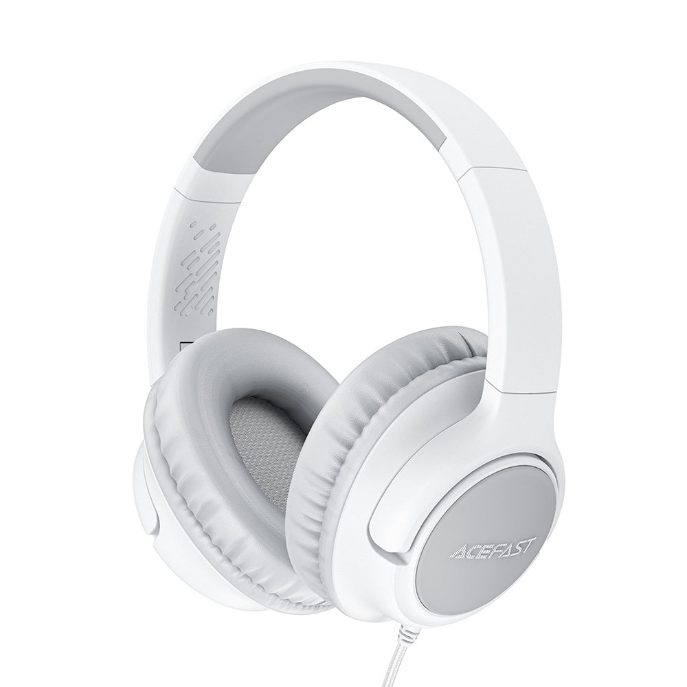 Casti Acefast H18, Jack 3.5mm, Limitare Volum 85dB, Gri