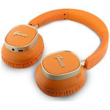 Casti Wireless Guess Rectangle Metal Script (GUBHV28HGCSMO), Bluetooth, ENC, Portocaliu