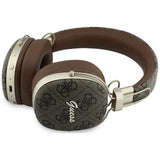 Casti Wireless Guess Metal 4G Script Logo (GUBHP72P4SMDW), Bluetooth ENC, Maro