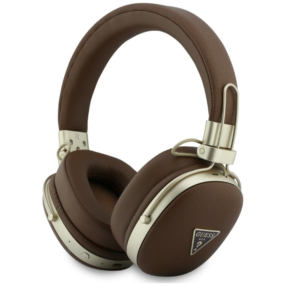 Casti Wireless Guess Grained Triangle Logo (GUBHP72PGTCSW), Bluetooth ENC, Maro