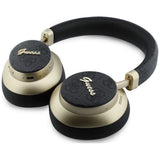 Casti Over-ear, BT, ENC - Guess 4G Gold Script Metal (GUBHP83P4CSCMK) - Black