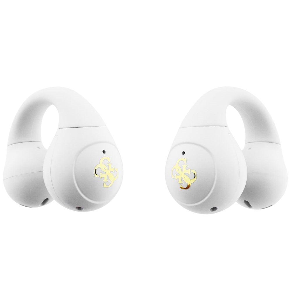 Casti Wireless Guess Mini Classic (GUTWSW85LEEH), Open-ear, Bluetooth, Alb