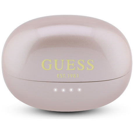 Casti Guess Metalic Finish Electropated Parts Classic (GUTWSOL3MEGP), BT5.4, 300mAh, Roz