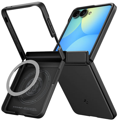 Husa de protectie Spigen Air Fit Pro MagFit compatibil cu Samsung Galaxy Z Flip8, Negru