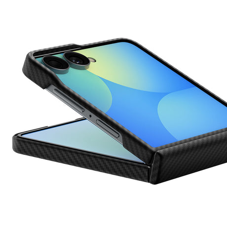 Spigen Air Skin védőtok, kompatibilis a Samsung Galaxy Z Flip8 készülékkel, fekete