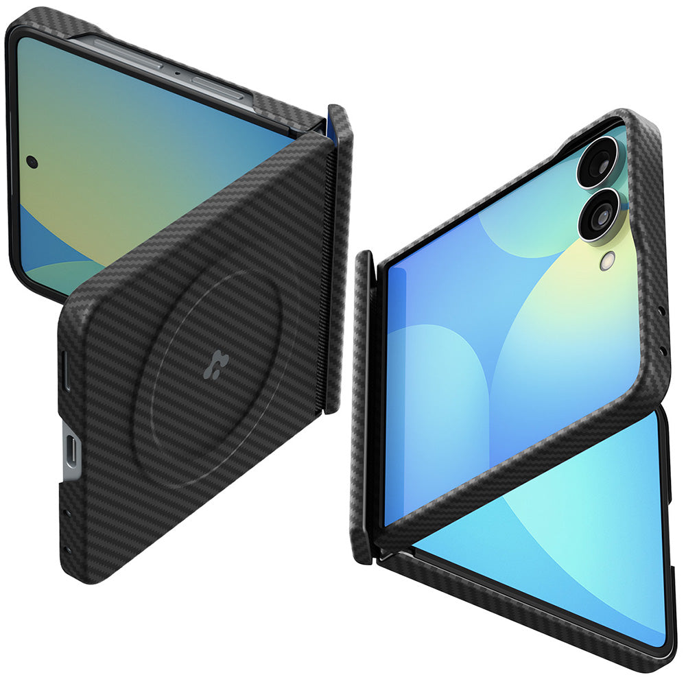 Husa de protectie Spigen Air Skin compatibil cu Samsung Galaxy Z Flip8, Negru