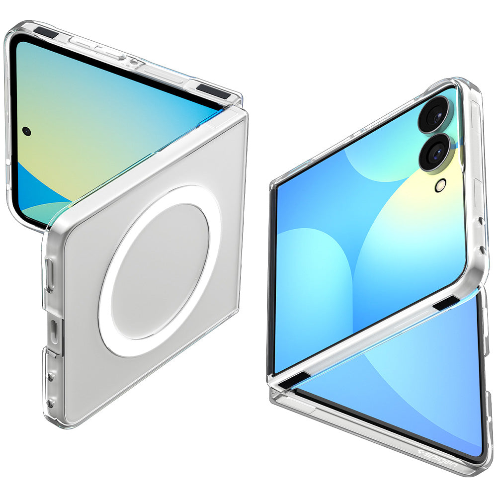 Husa de protectie Spigen Air Skin MagFit compatibil cu Samsung Galaxy Z Flip8, Transparent