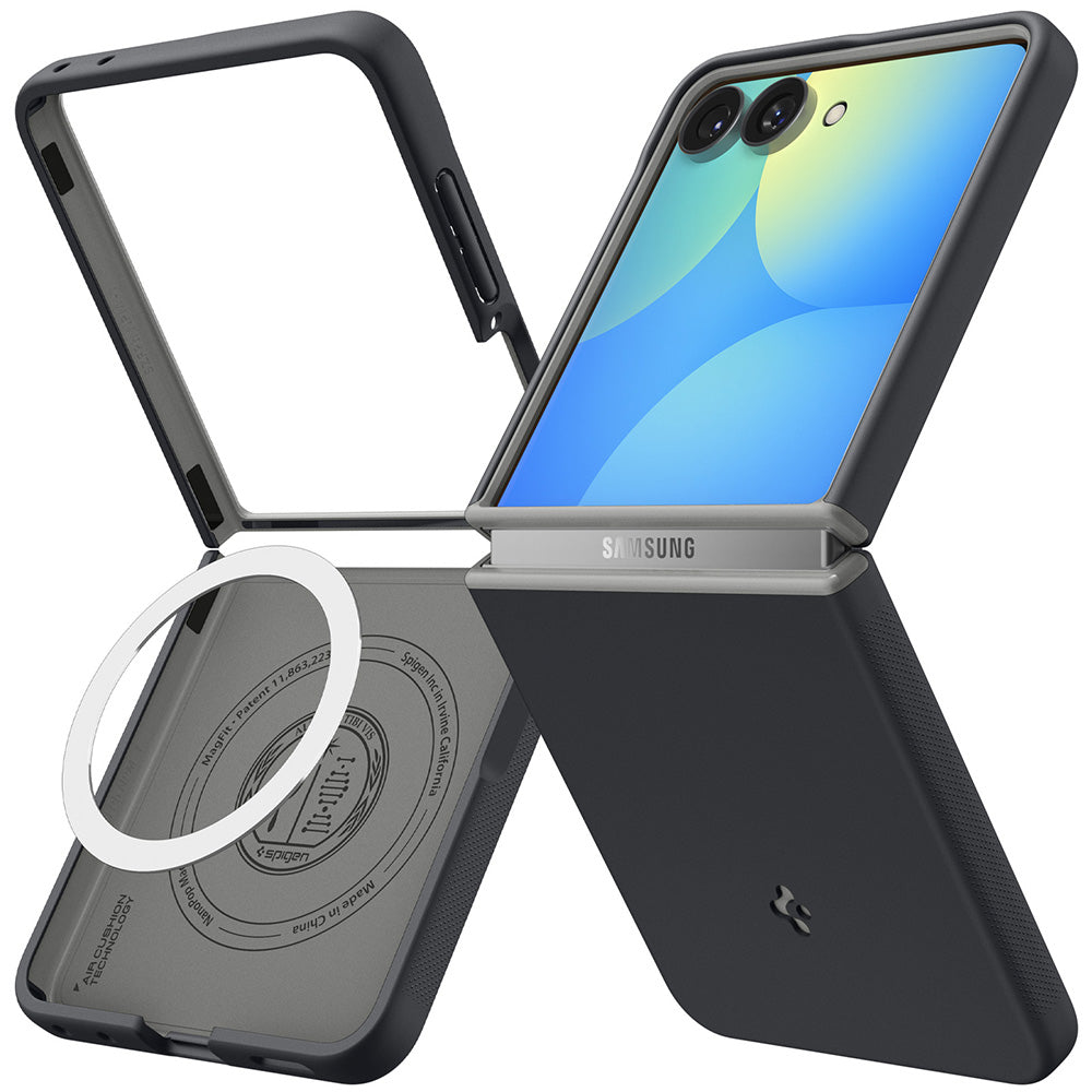 Husa de protectie Spigen compatibil cu Samsung Galaxy Z Flip8, Negru