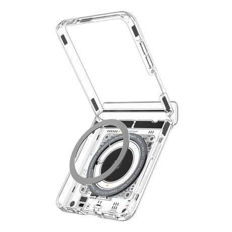 Husa de protectie Spigen Ultra Hybrid Pro compatibil cu Samsung Galaxy Z Flip8, Gri