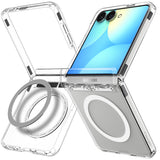 Husa de protectie Spigen Ultra Hybrid Pro compatibil cu Samsung Galaxy Z Flip8, Transparent