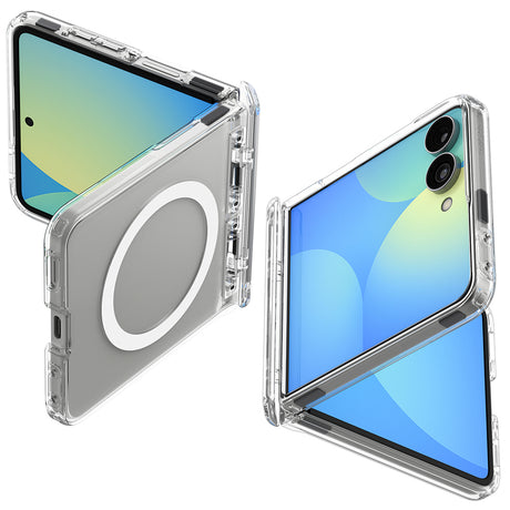 Husa de protectie Spigen Ultra Hybrid Pro compatibil cu Samsung Galaxy Z Flip8, Transparent