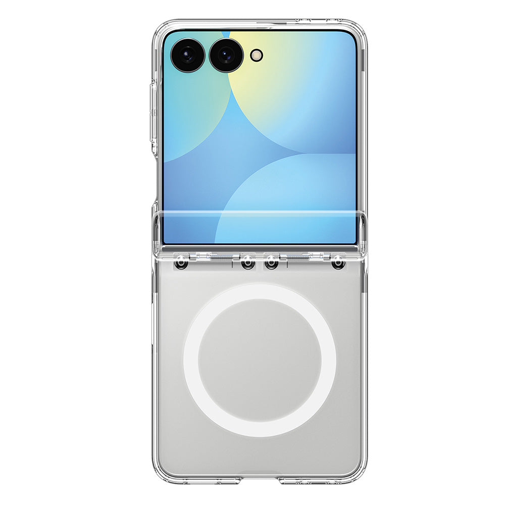 Husa de protectie Spigen Ultra Hybrid Pro compatibil cu Samsung Galaxy Z Flip8, Transparent