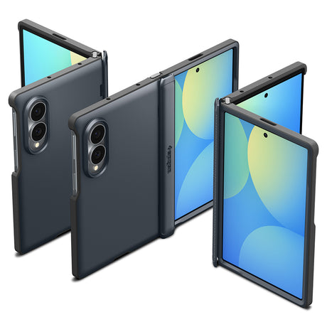 Husa de protectie Spigen Slim Armor Pro compatibil cu Samsung Galaxy Z Fold8, Albastru