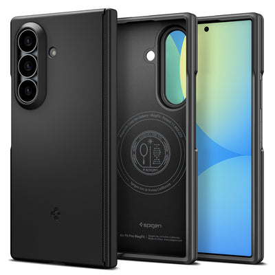 Husa de protectie Spigen Air Fit Pro MagFit compatibil cu Samsung Galaxy Z Fold8 Ultra, Negru
