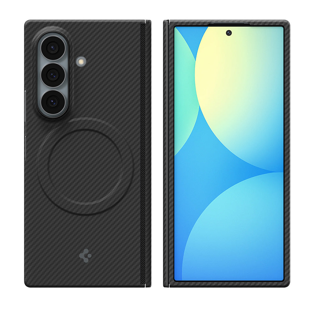 Husa de protectie Spigen Air Skin Aramid MagFit compatibil cu Samsung Galaxy Z Fold8 Ultra, Negru