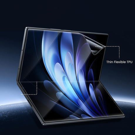 Folie de protectie Blueo compatibil cu Samsung Galaxy Z Fold7 / Z Fold8 Ultra, Transparent