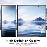 Folie de protectie Blueo compatibil cu Samsung Galaxy Z Fold7 / Z Fold8 Ultra, Transparent