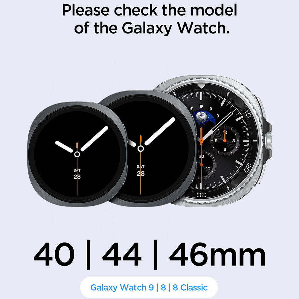 Curea smartwatch Samsung Galaxy Watch9 / Watch8 / Watch8 Classic, Negru