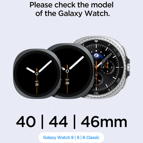 Curea smartwatch Samsung Galaxy Watch9 / Watch8 / Watch8 Classic, Negru