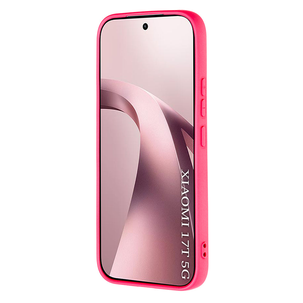 Husa de protectie Techsuit SoftFlex compatibil cu Xiaomi 17T, Roz